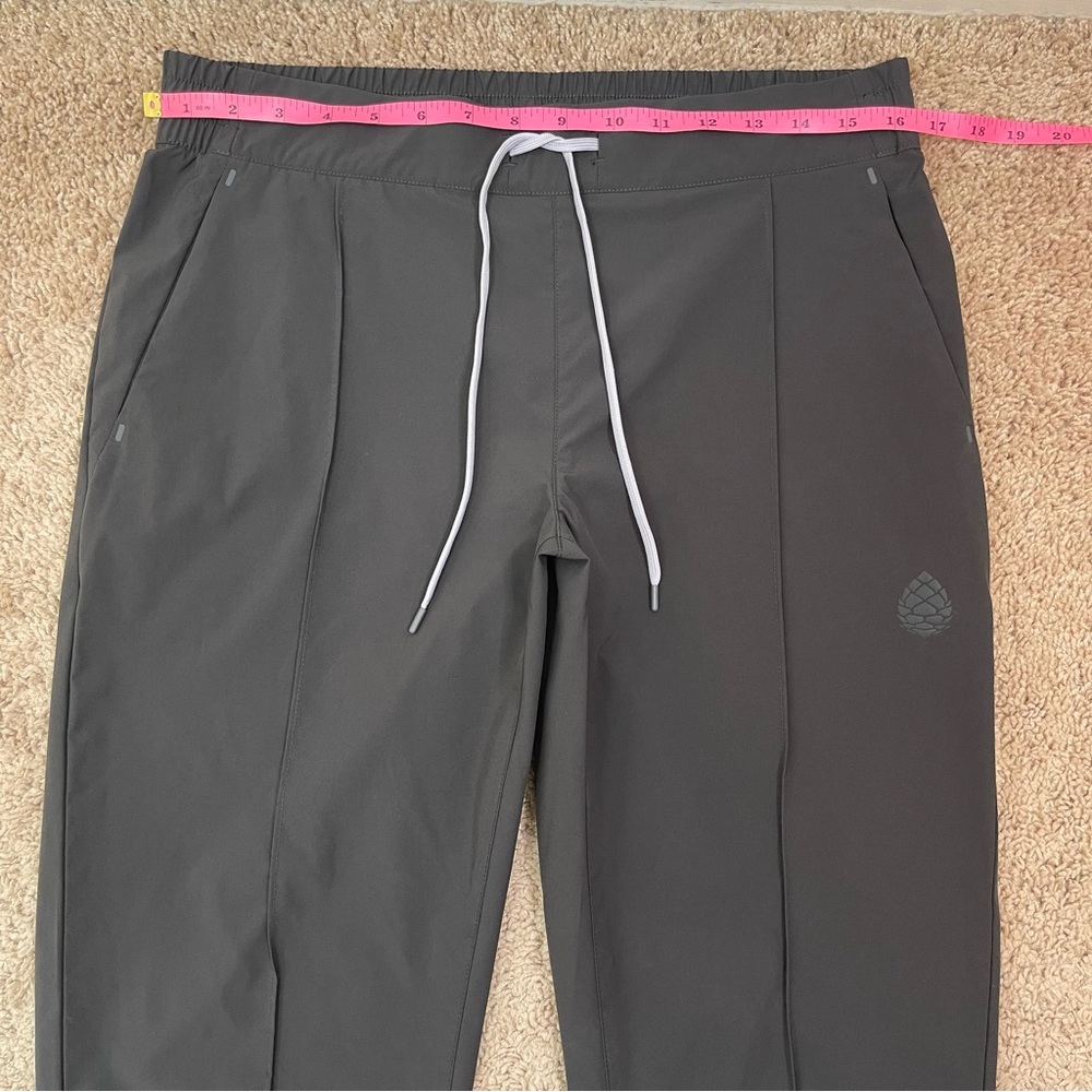 STIO PTV Women’s Activewear Ankle Zip Pull-On Jogger Pants in Gray Size Large - Picture 12 of 16